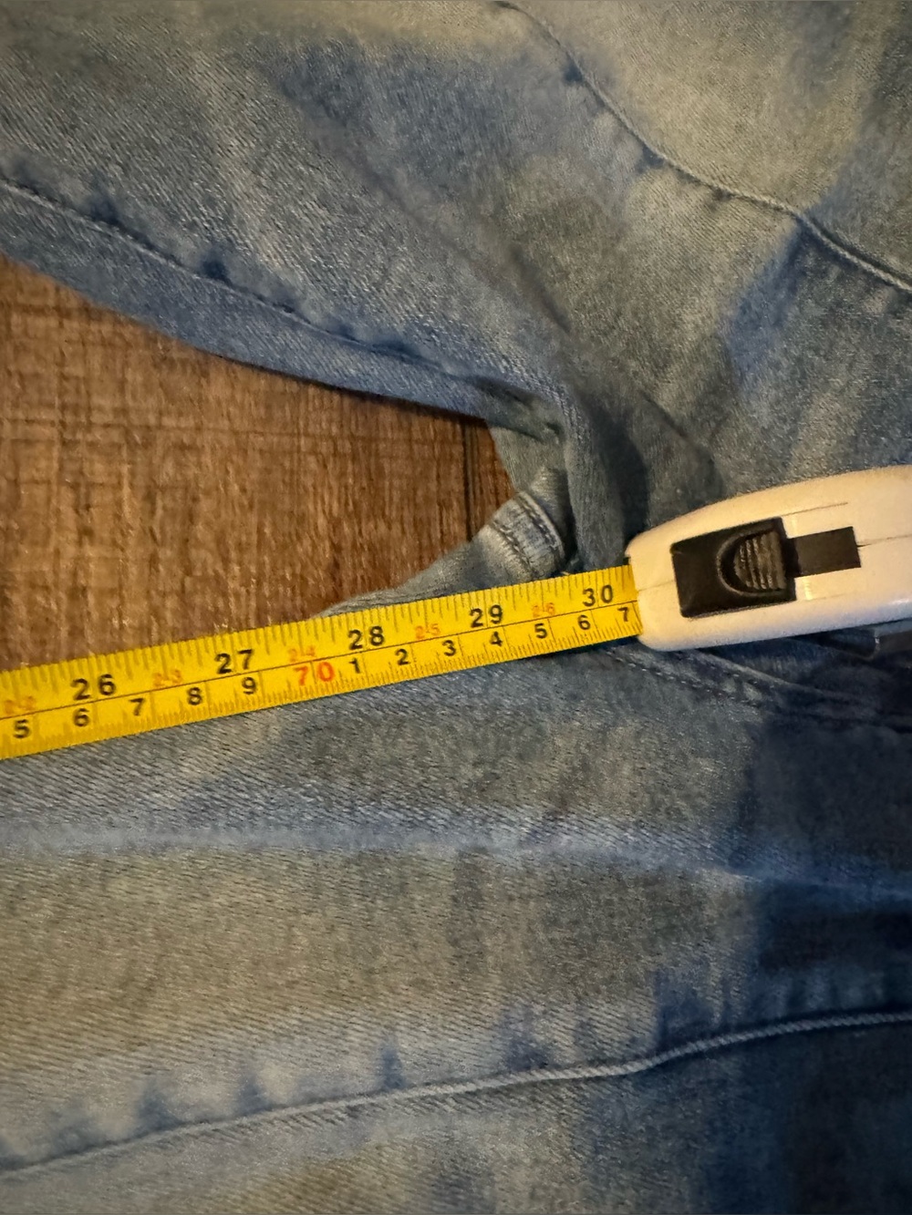 Vervet High-Rise Wide Leg Jeans in Medium Blue - Picture 5 of 8